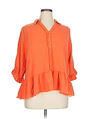 Umgee 3/4 Sleeve Blouse