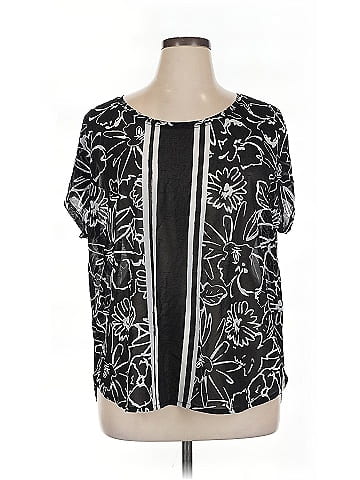 Lane Bryant Short Sleeve Blouse (view 1)