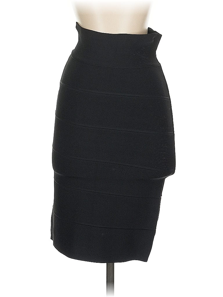 Pre-owned Bcbgmaxazria Formal Skirt In Black