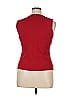 Chico's Design Solid Red Sweater Vest Size XL (3) - photo 2
