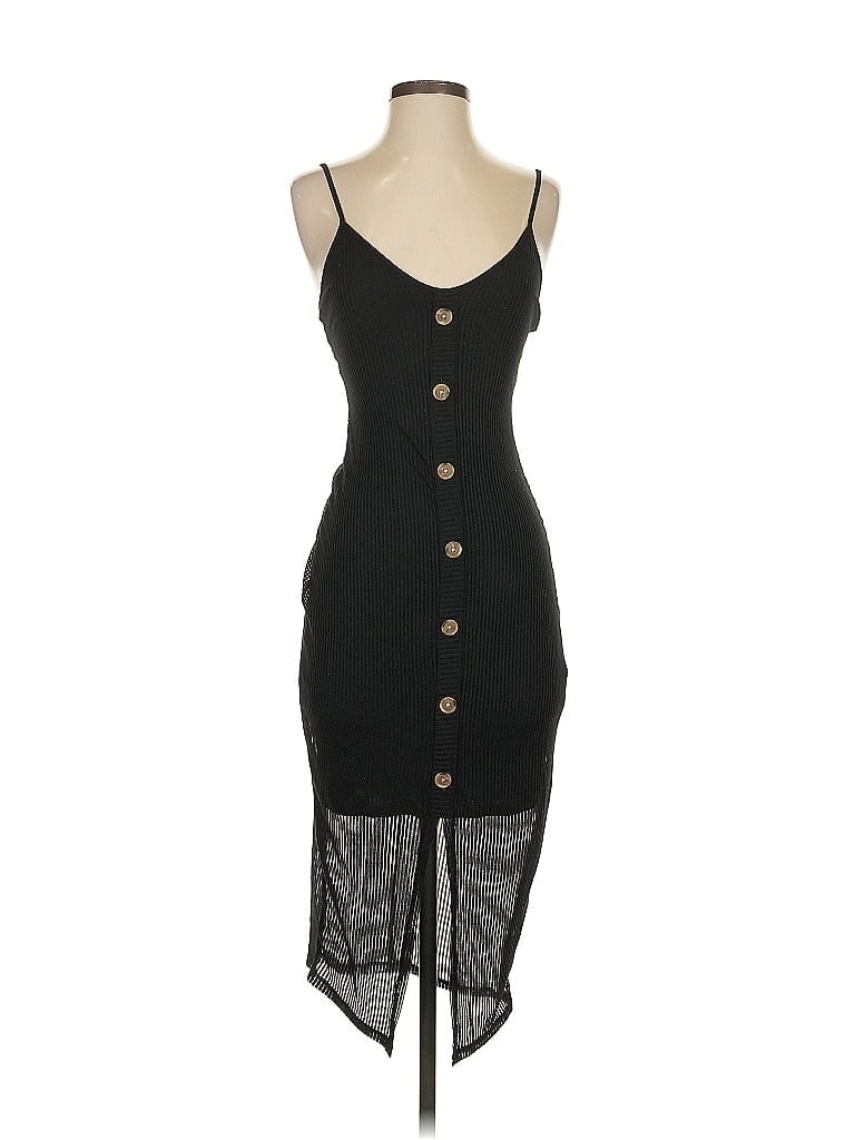 Pre-owned Express Casual Dress In Black
