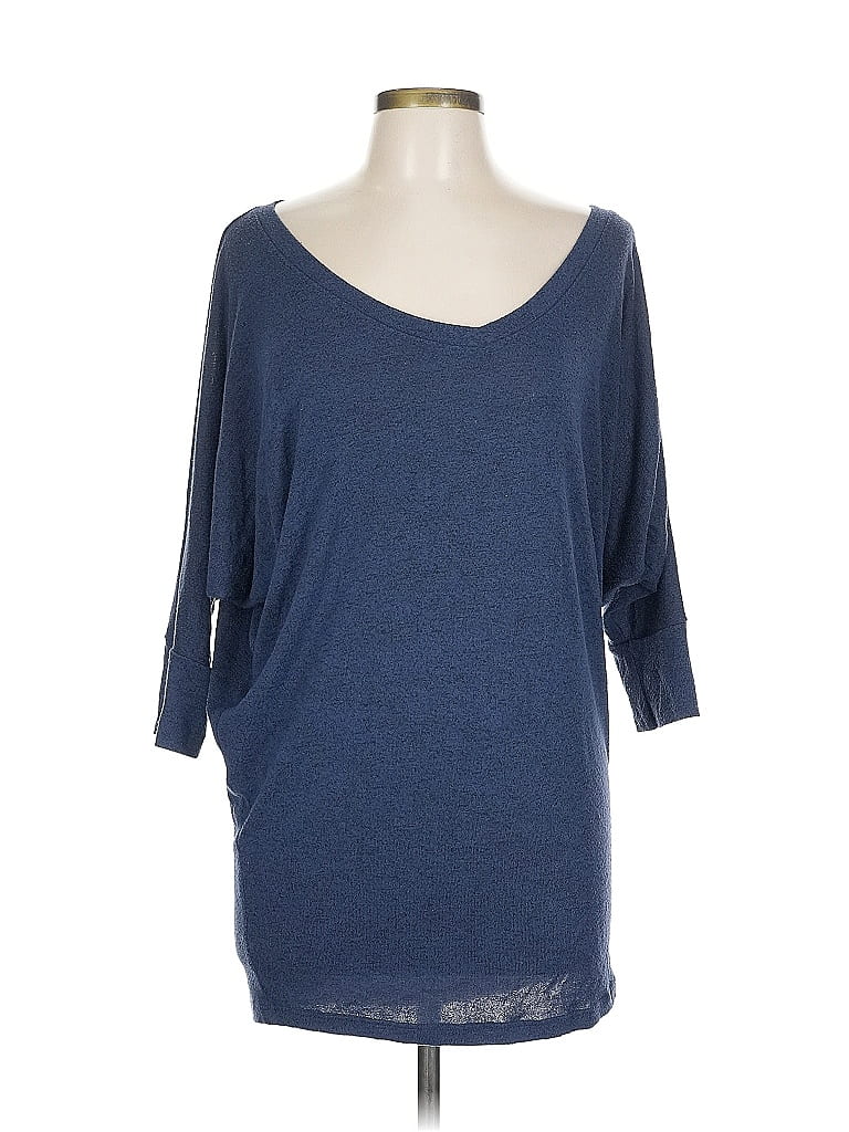 Market and Spruce Blue Pullover Sweater Size L - photo 1