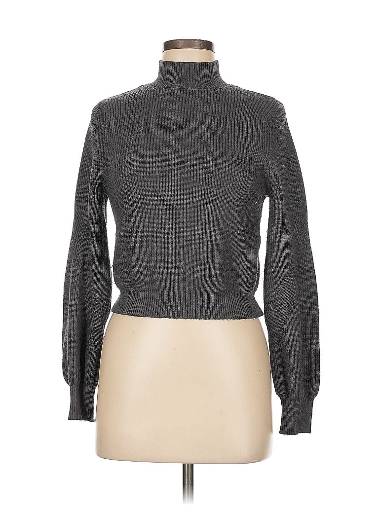 Click to view more detailed imagery on our partner's website Pre-owned Zara Turtleneck Sweater In Gray