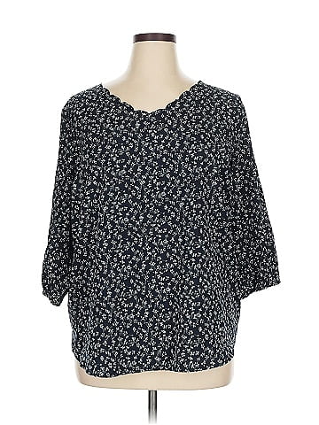 Papermoon 3/4 Sleeve Blouse (view 1)