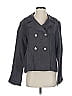 bryn WALKER 100% Linen Gray Jacket Size S - photo 1