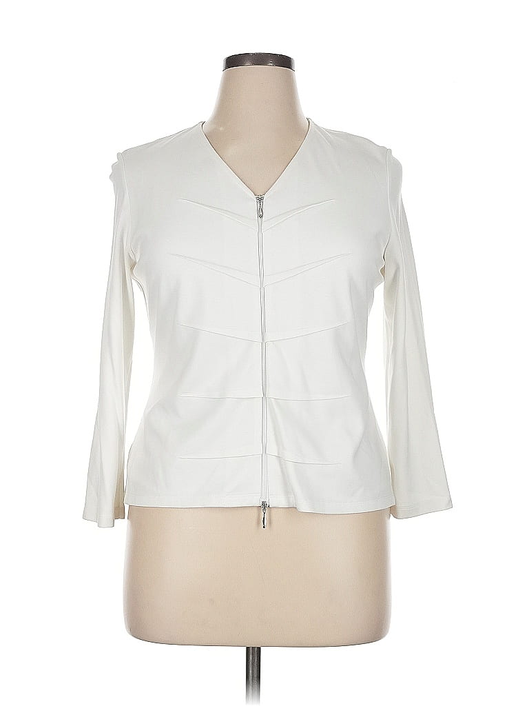 Pre-owned Doncaster Collection Jacket In White