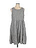Briggs Stripes Gray Casual Dress Size XL - photo 1