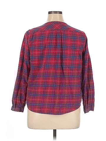 Lands' End 3/4 Sleeve Blouse (view 2)