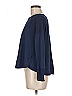 Eri + Ali Blue Long Sleeve T-Shirt Size M - photo 4