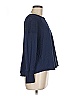 Eri + Ali Blue Long Sleeve T-Shirt Size M - photo 3