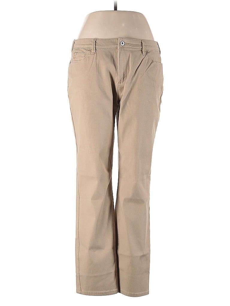 JACHS GIRLFRIEND Pre-owned Khaki Pant In Brown
