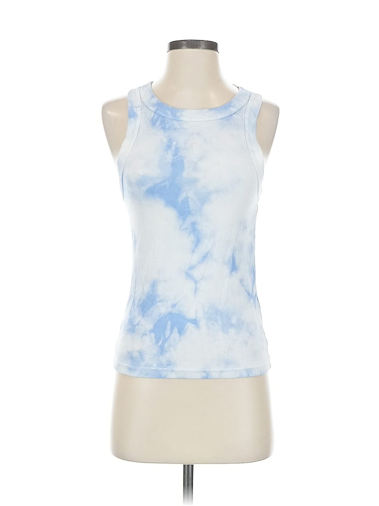 Pre-owned Banana Republic Sleeveless T-shirt In Blue