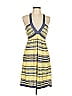 M Missoni Stripes Yellow Casual Dress Size 10 - photo 1