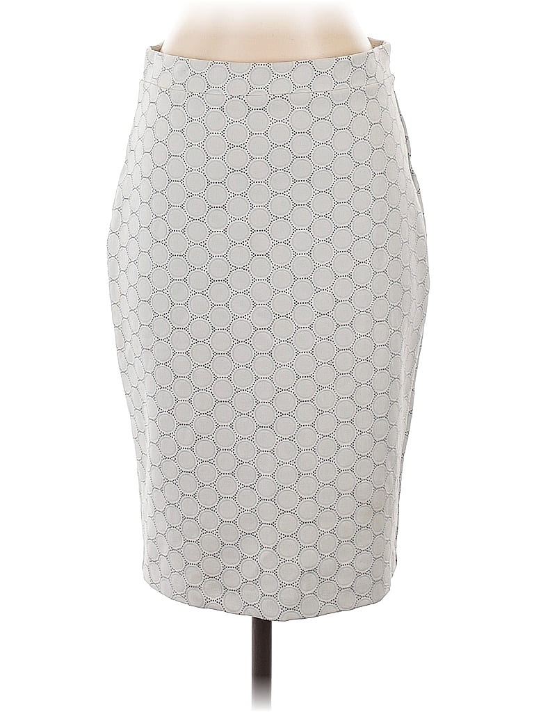 Leota Graphic Gray Casual Skirt Size S - photo 1