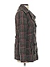 rue21 Plaid Gray Coat Size S - photo 3