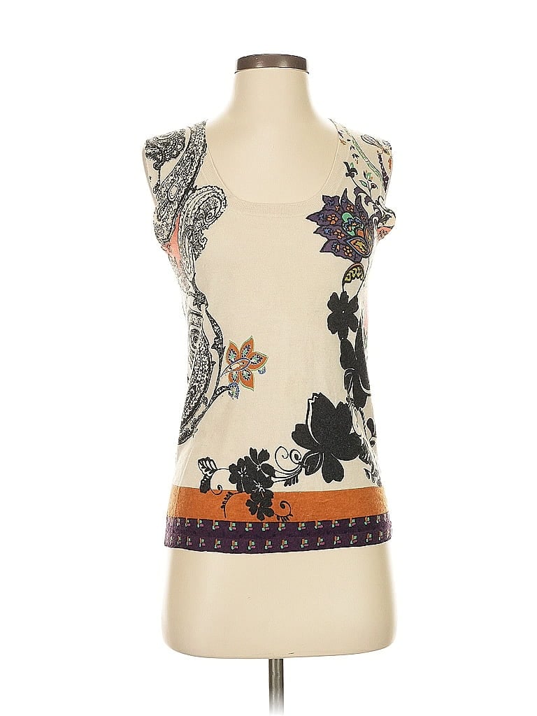 ETRO Ivory Tan Pullover Sweater Size EU (IT) 40 / US 4 - photo 1