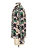 M Missoni Chevron-herringbone Pink Black Long Sleeve Blouse Size S (estimated) - photo 4