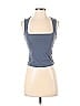 Edikted Gray Sleeveless Top Size XS