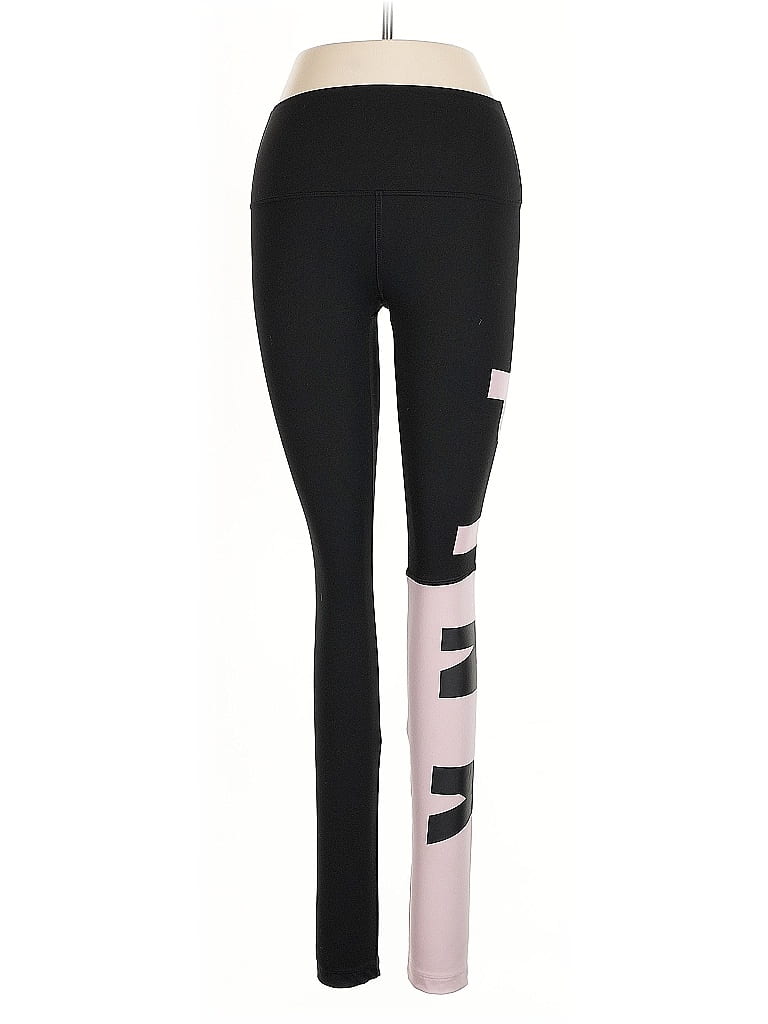 Victoria's Secret Pink Graphic Black Leggings Size XS - photo 1