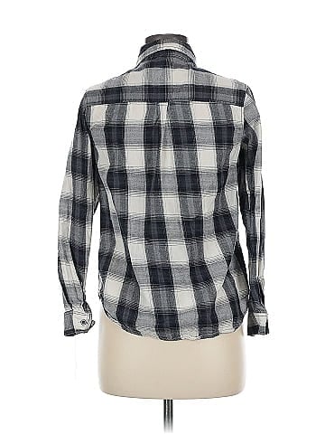 Wet Seal Long Sleeve Button-Down Shirt (view 2)