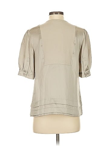 See By Chloé Short Sleeve Silk Top (view 2)