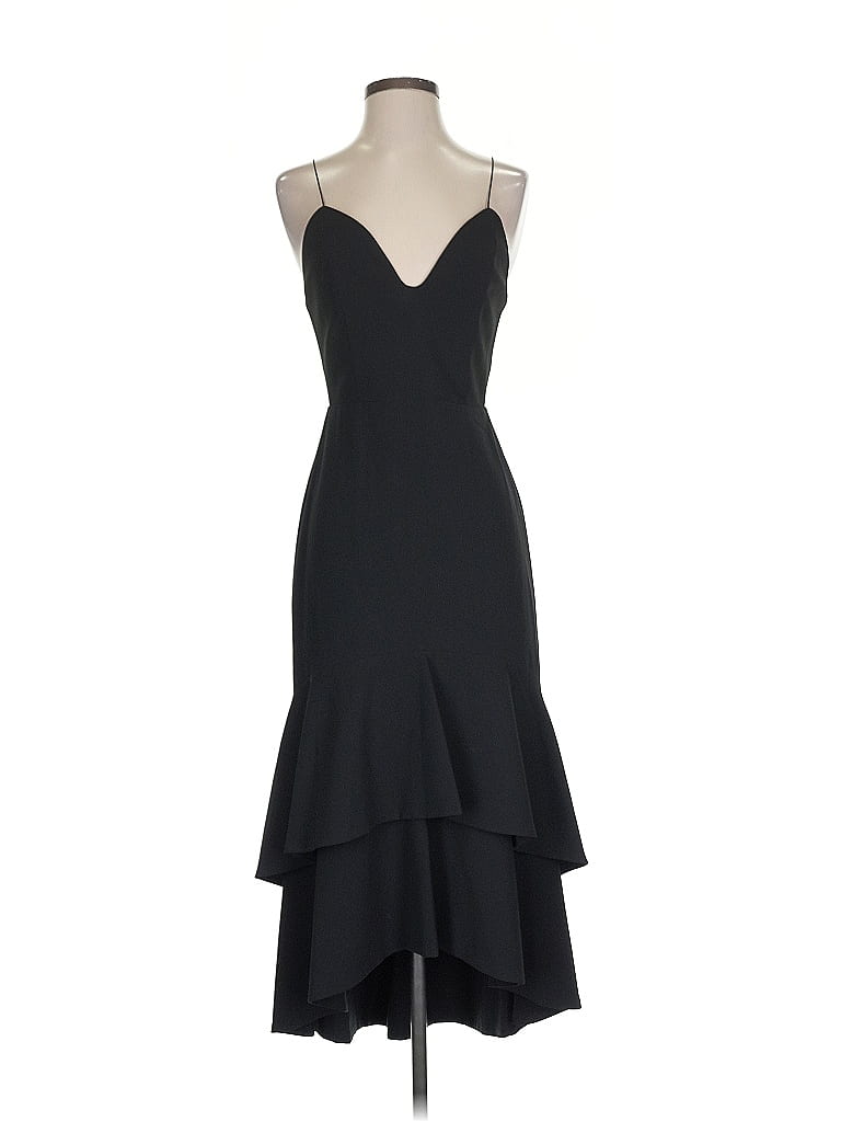 Robe De Cocktail Alice + Olivia - Noire Dentelle - Dos Ouvert - Taille 2 - Neuf Avec Étiquettes