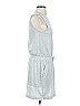 Lou & Grey Solid Gray Casual Dress Size XS - photo 3