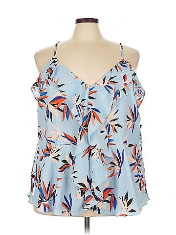 Jennifer Lopez Sleeveless Blouse (view 1)