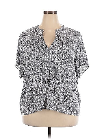 Treasure & Bond Short Sleeve Blouse (view 1)