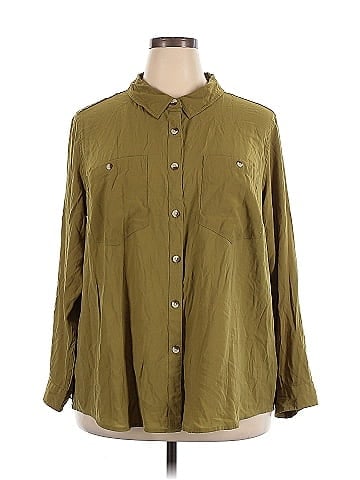 Ava & Viv Long Sleeve Button-Down Shirt (view 1)