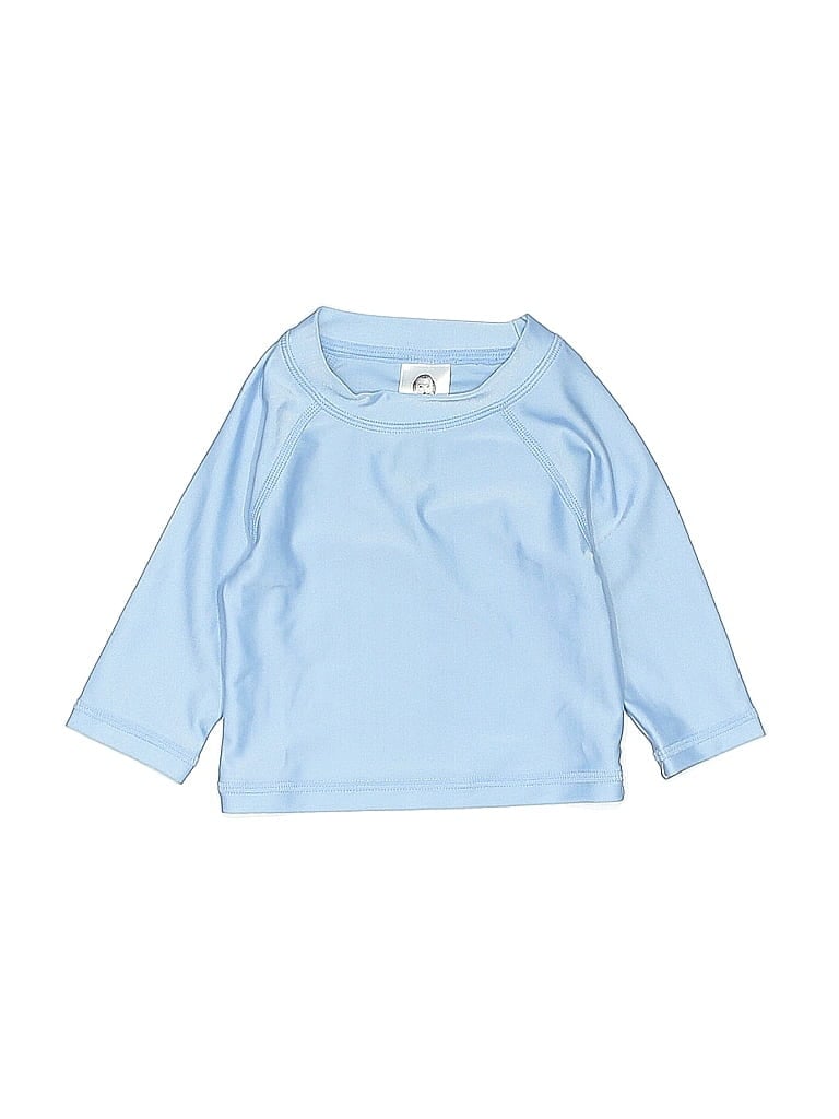 Gerber Blue Long Sleeve Top Size 0-3 mo - photo 1