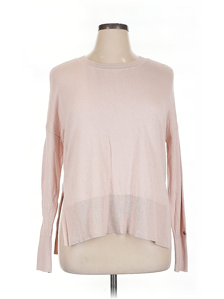 Calia by Carrie Underwood Pink Pullover Sweater Size XL - photo 1