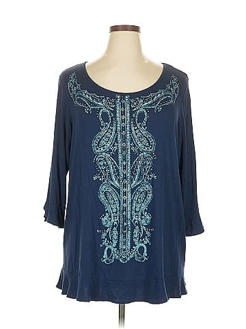 Westport 3/4 Sleeve Blouse (view 1)