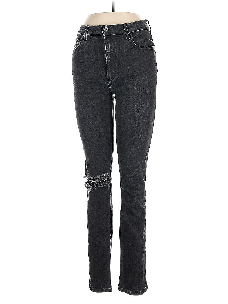 Pre-owned Reformation Jeans Jeans In Black