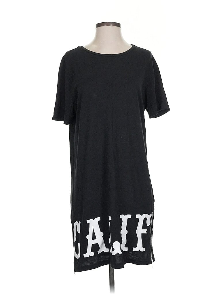 Pre-owned H&m Loves Coachella Casual Dress In Black