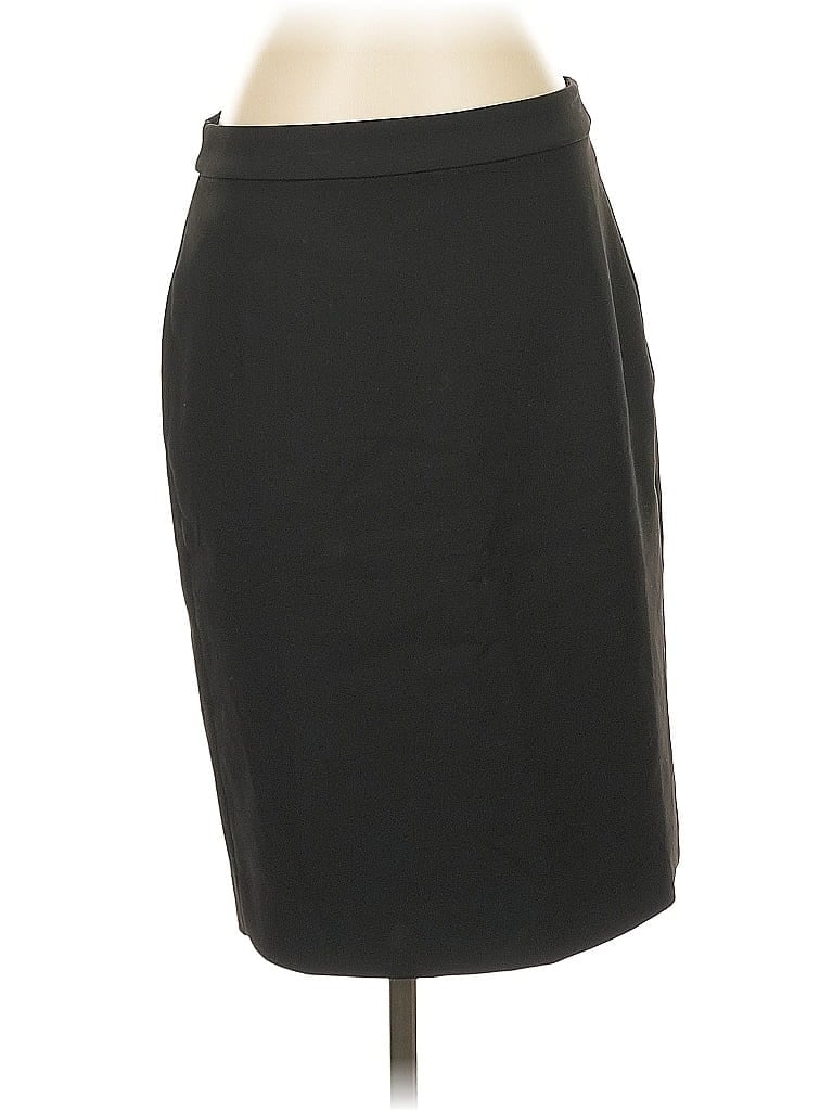 J.Crew 365 Solid Black Formal Skirt Size 4 - photo 1