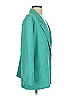 Nasty Gal Inc. 100% Polyester Teal Blazer Size 0 - photo 4