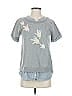 Floreat 100% Cotton Silver Gray Sweatshirt Size S - photo 1