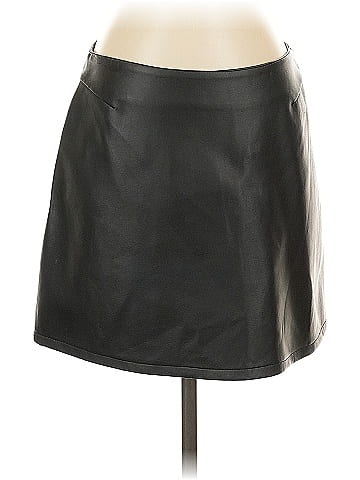 Express Faux Leather Skirt (view 1)