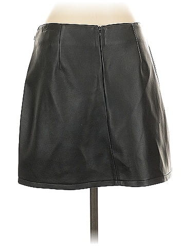 Express Faux Leather Skirt (view 2)