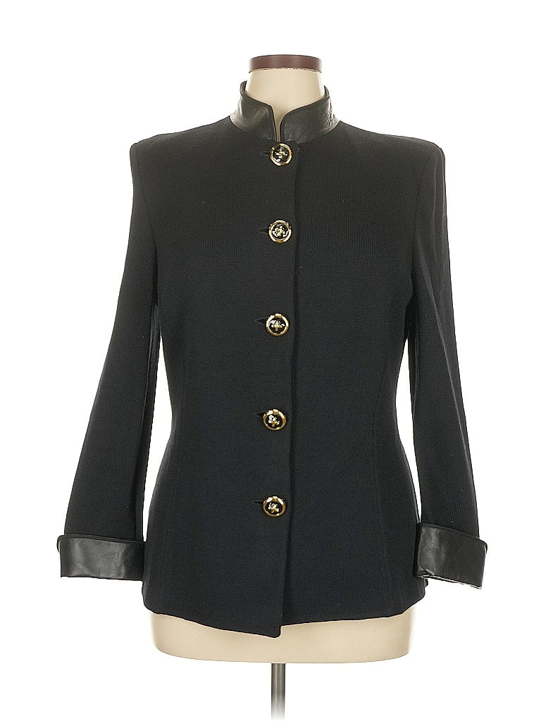 St. John Collection Black Jacket Size 14 - photo 1