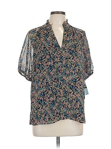 CeCe Short Sleeve Blouse (view 1)