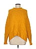 Lou & Grey for LOFT Solid Yellow Pullover Sweater Size M - photo 1