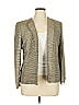 Kasper 100% Polyester Tweed Gold Blazer Size 16 - photo 1