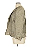 Kasper 100% Polyester Tweed Gold Blazer Size 16 - photo 4