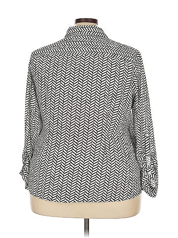 Notations Long Sleeve Blouse (view 2)
