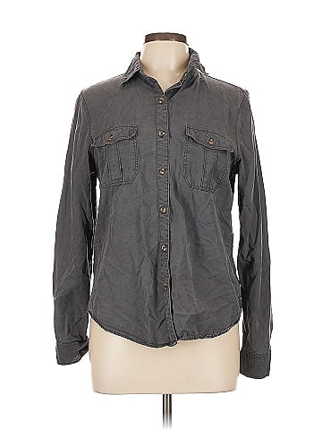 Aeropostale Long Sleeve Button-Down Shirt (view 1)