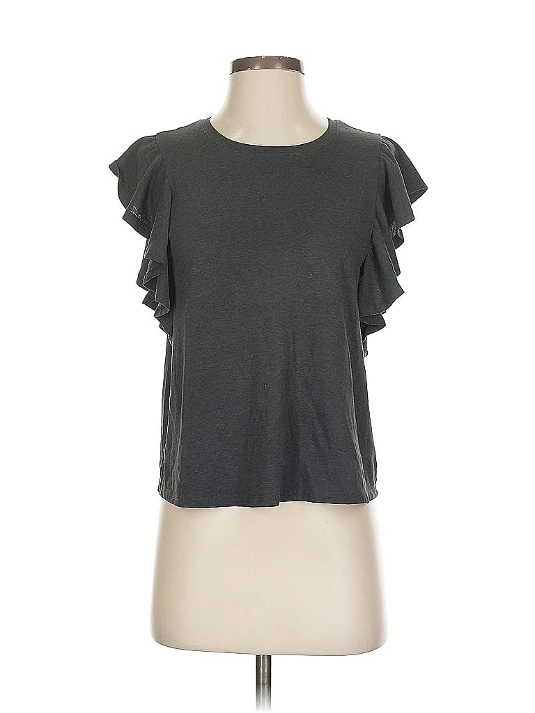 Pre-owned Upwest Short Sleeve T-shirt In Gray