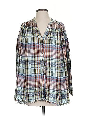 Free People 3/4 Sleeve Blouse (view 1)