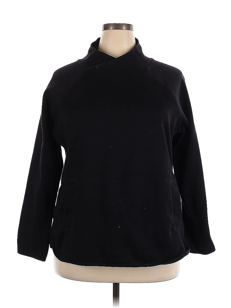 TEK GEAR Pre-owned Turtleneck Sweater In Black